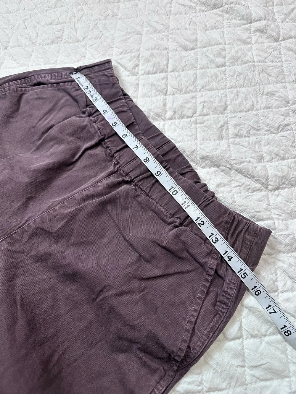 J. Crew Women’s capri pants Elastic-Waist Wide-Leg size M